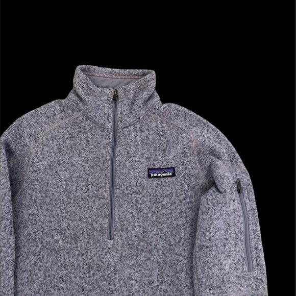Patagonia XS women’s better sweater half zip Smokey violet - Picture 2 of 2